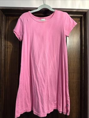 City Threads Pink Short Sleeve Swing Tee Dress